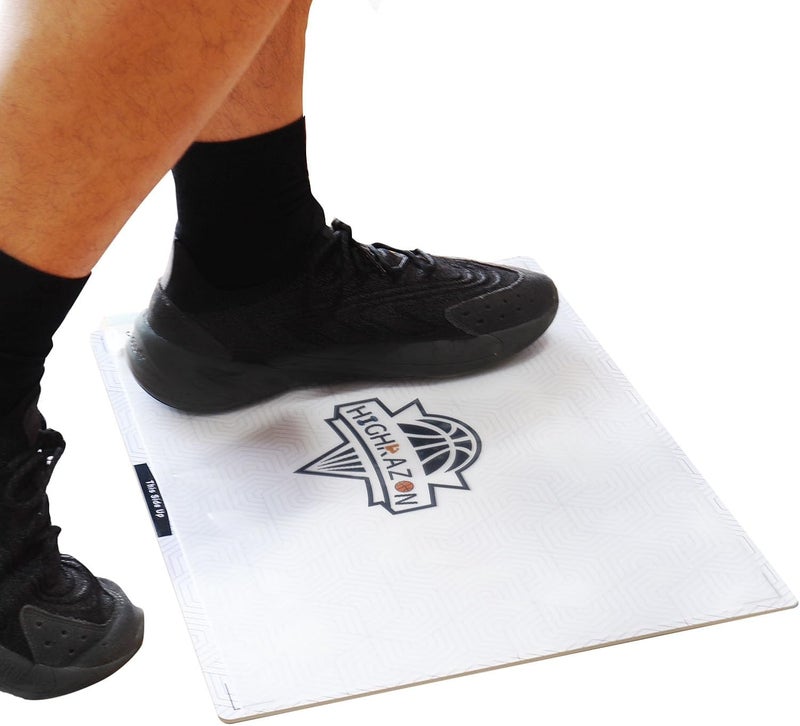 HIGHRAZON Courtside Basketball Sticky Mat,Non-Slip Sticky Shoe Mat for Basketball Court Shoe Grip,Courtside Shoe Grip Traction Mat,Improves Traction and Cleans Dust,Dirt,Includes 40 Sticky Sheets - Image 1